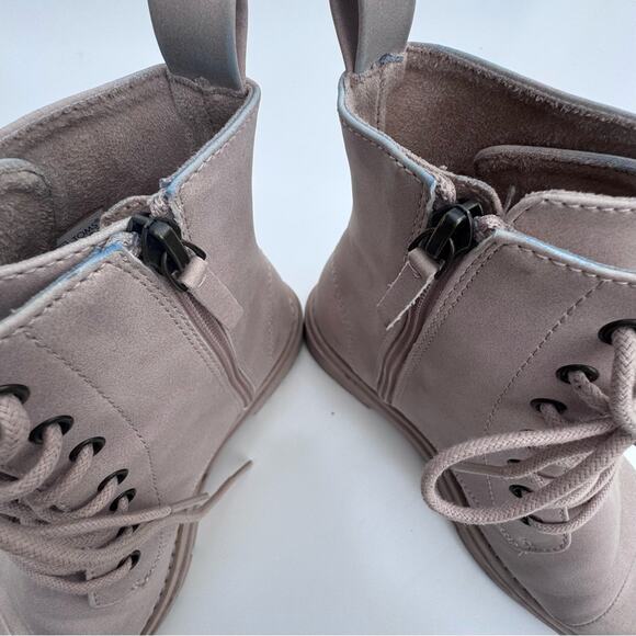 TOMS Women's Alaya Boot Sahara Synthetic Nubuck Combat Platform Lace Up 7.5 - Picture 5 of 11